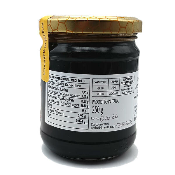 Miele Aromatizzato - Miele di Acacia e Pasta di Caffè Solubile
barattolo 250 gr