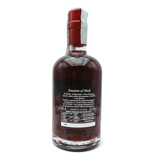 Liquore di Amarene al Miele - Bottiglia 500ml