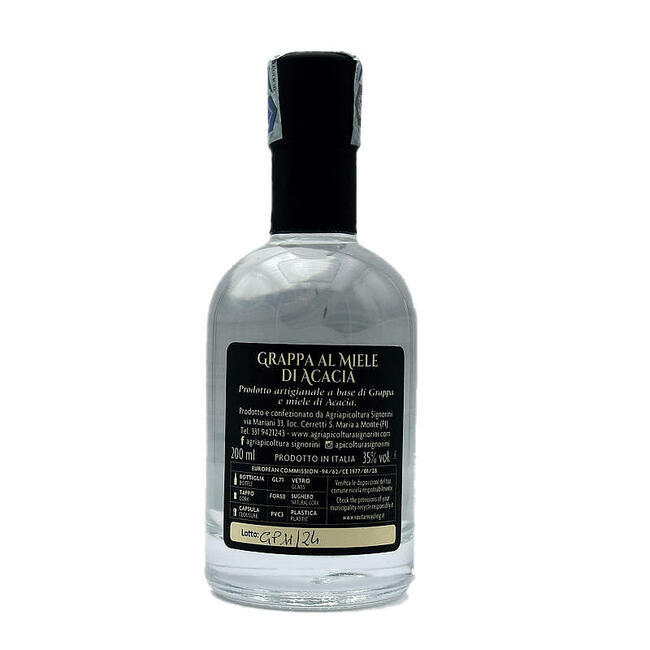 Grappa al Miele di Acacia - Bottiglia 200ml