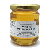 Miele Aromatizzato - Miele Millefiori e Rum
barattolo 250 gr